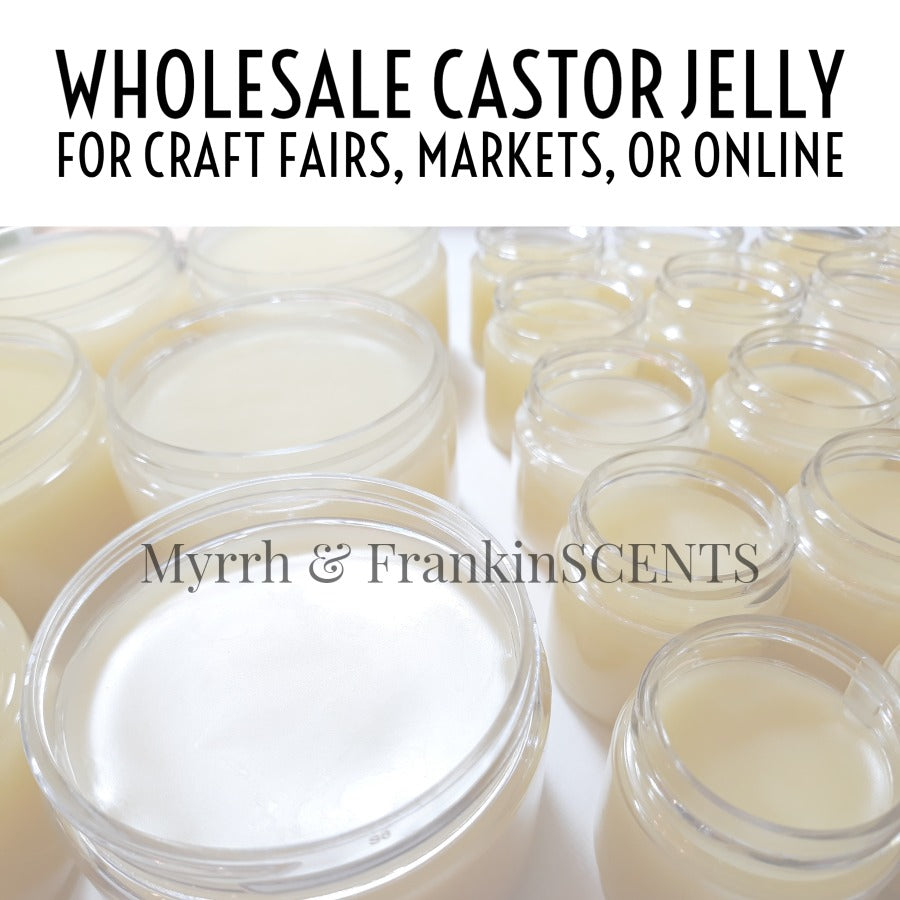 Bulk Wholesale Castor Jelly | White Label for Craft Shows, Markets, and Vending Events