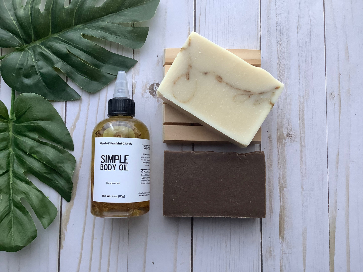 eSCENTials Bundle | Two Soaps + Oil