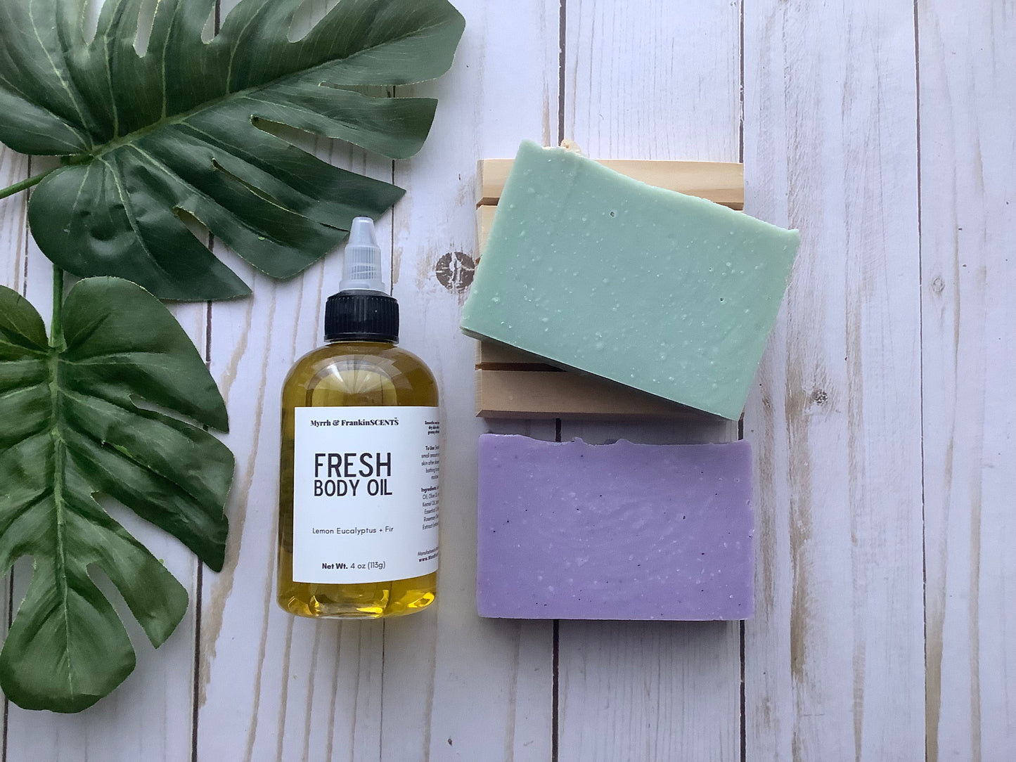 eSCENTials Bundle | Two Soaps + Oil