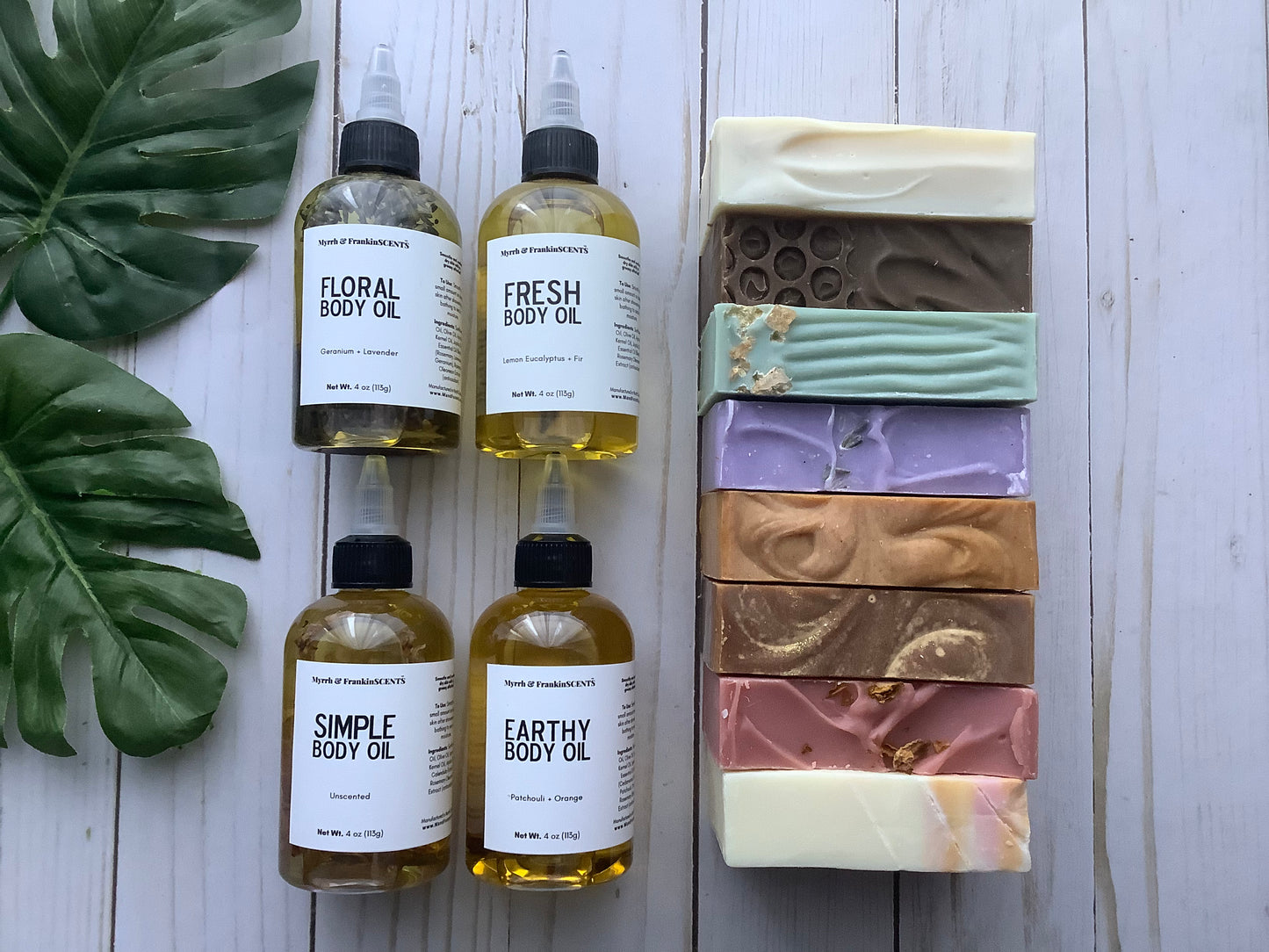 eSCENTials Bundle | Two Soaps + Oil