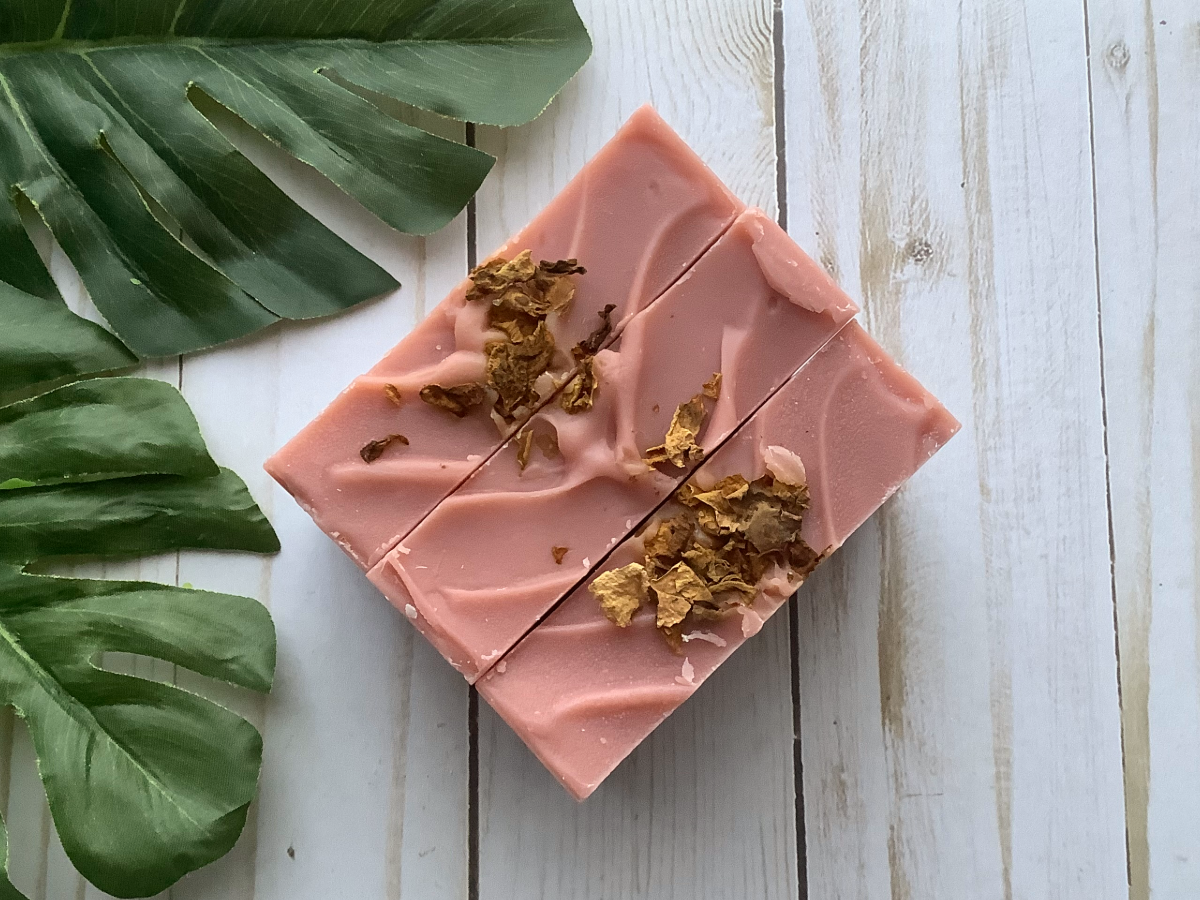 "Rosewater Geranium" Face & Body Bar