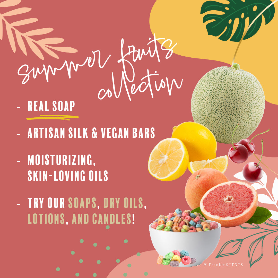 "Pink Grapefruit" Body Bar {SUMMER FRUITS COLLECTION}