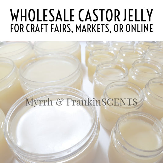 Bulk Wholesale Castor Jelly | White Label for Craft Shows, Markets, and Vending Events