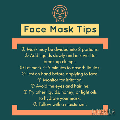 Brazilian Red Clay Mask
