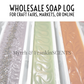 Wholesale Soap Log | Charcoal & Clay