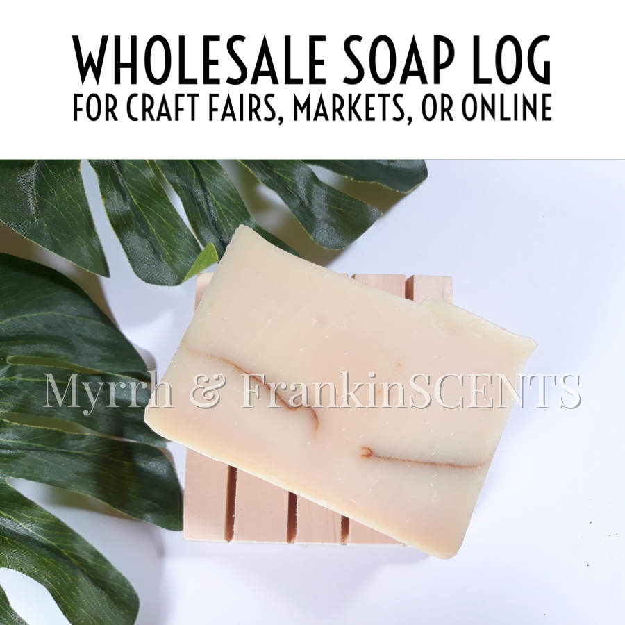 Wholesale Soap Log | Olive Coconut (unscented & palm-free)