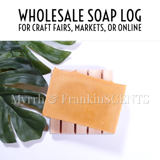 Wholesale Soap Log | Turmeric Ginger