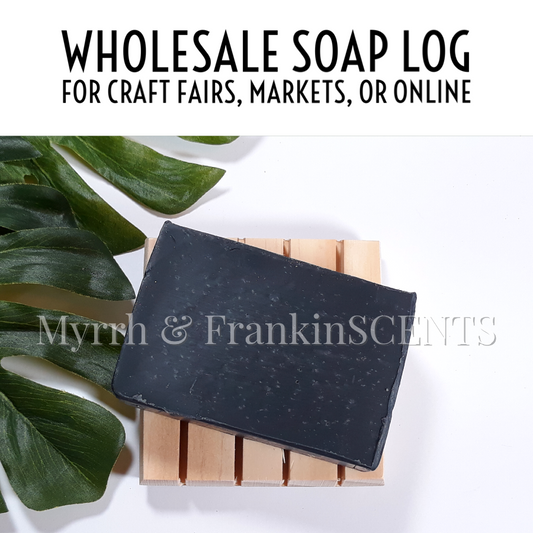Wholesale Soap Log | Charcoal & Clay