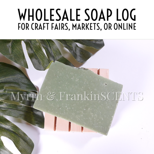 Wholesale Soap Log | Dead Sea Mud & Mint