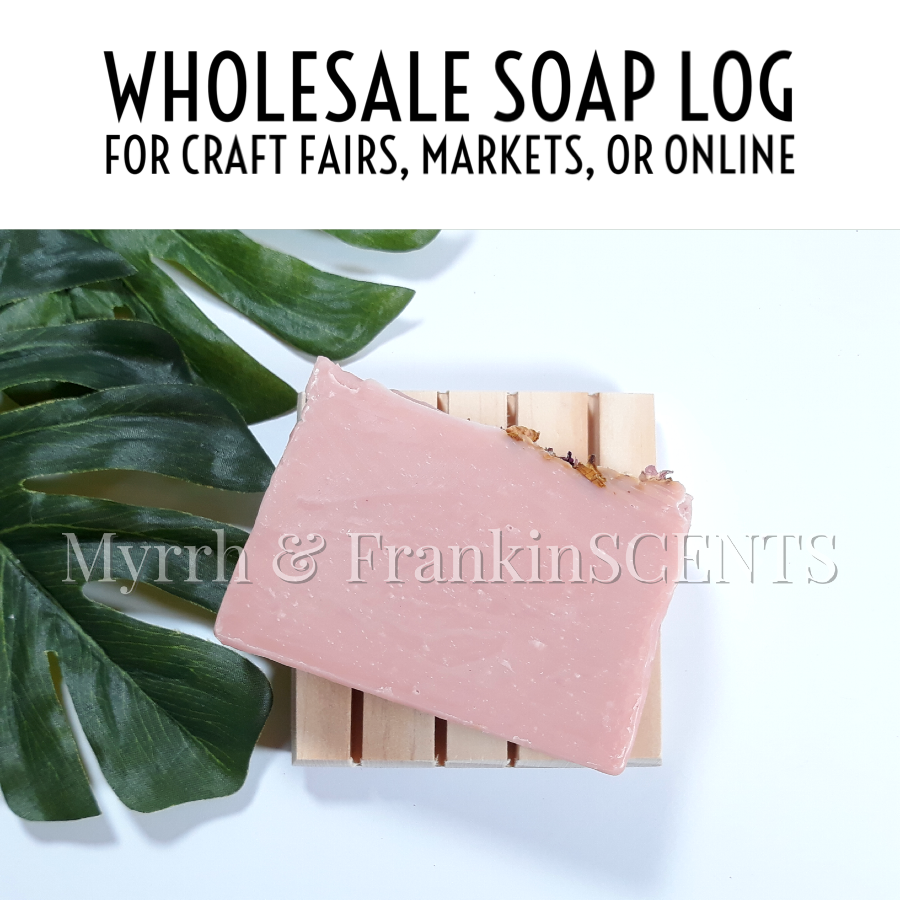 Wholesale Soap Log | Rosewater Geranium