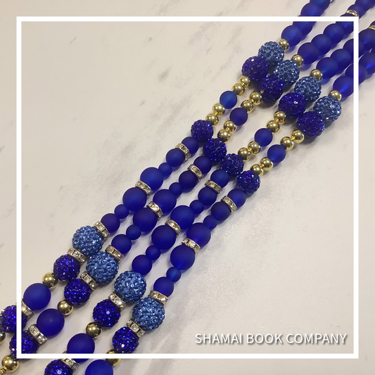 Beaded Tassel Set | 010 Royal Blue